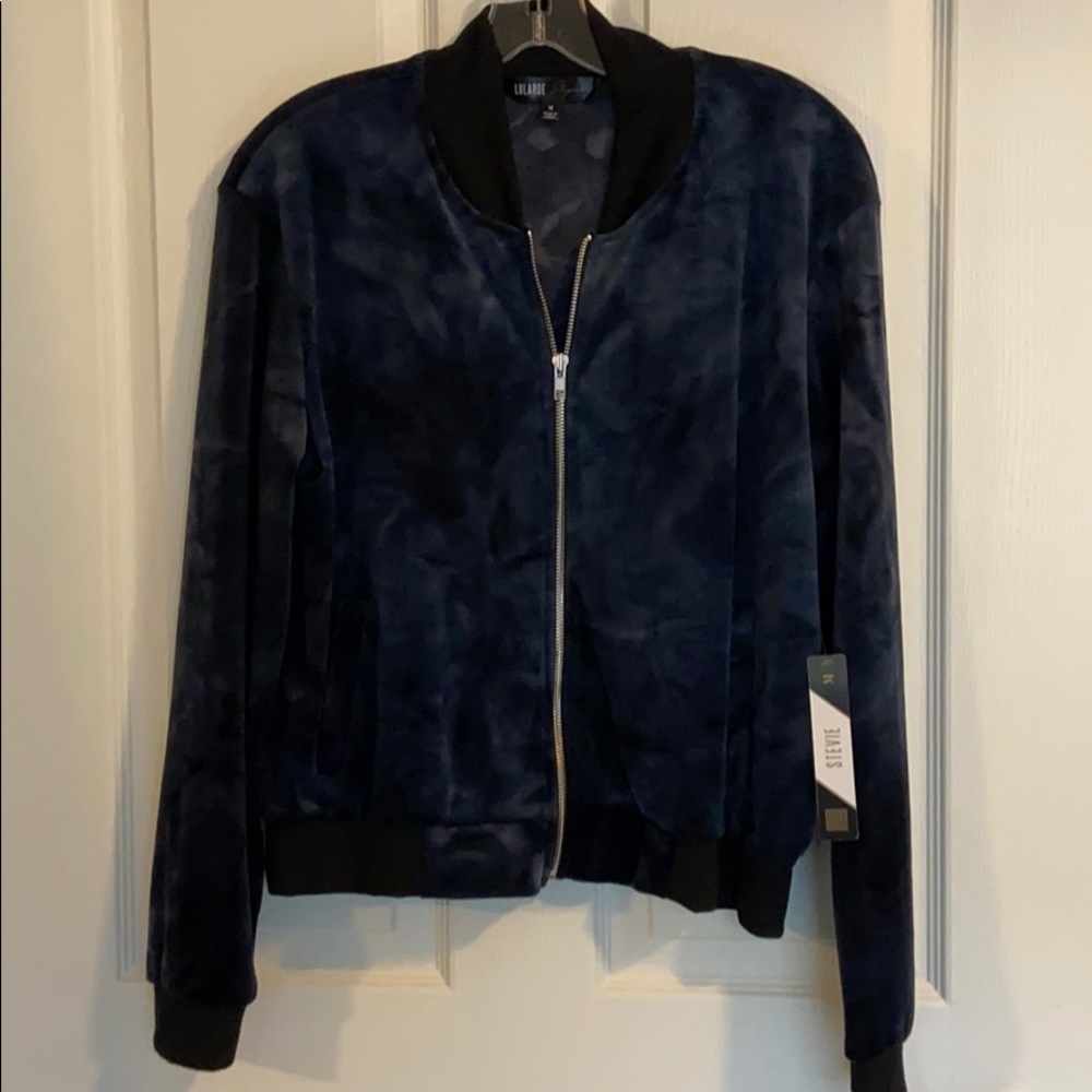 NWT - LulaRoe Stevie - Blue velvet - Medium
